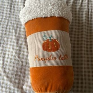 Pumpkin Latte Pillow